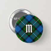 Clan Ferguson Tartan Button (Vorne & Hinten)