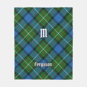 Clan Ferguson Tartan Fleece Blanket (Vorderseite)