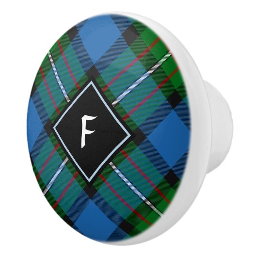 Clan Ferguson Tartan Keramik Knob Keramikknauf (Rechts)