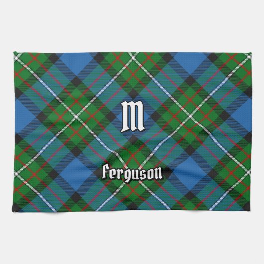 Clan Ferguson Tartan Kitchen Towel Geschirrtuch (Horizontal)