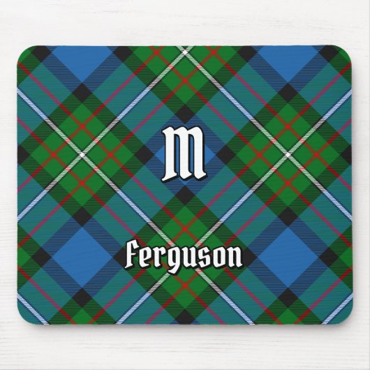 Clan Ferguson Tartan Mouse Pad Mousepad (Vorne)