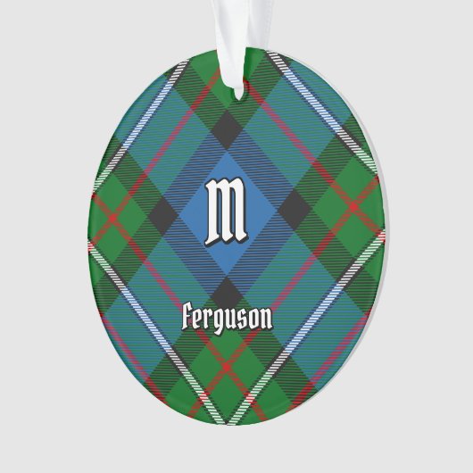 Clan Ferguson Tartan Ornament (Vorderseite)