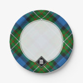 Clan Ferguson Tartan Paper Tellers Pappteller (Vorderseite)