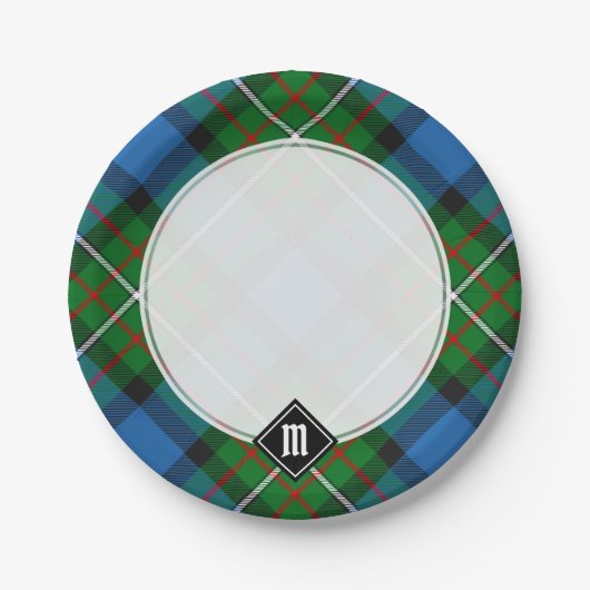 Clan Ferguson Tartan Paper Tellers Pappteller (Vorderseite)