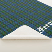Clan Ferguson Tartan Sherpadecke (3/4)
