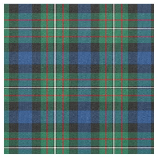 Clan Ferguson Tartan Stoff (Nahaufnahme)