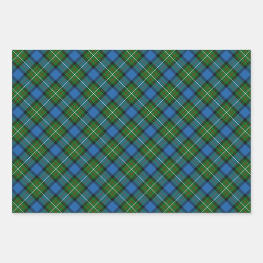 Clan Ferguson Tartan Wrapping Paper Sheets Geschenkpapier Set (Vorderseite 2)