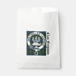 Clan Ferguson Wappen Abzeichen & Tartan Geschenktütchen