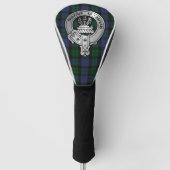 Clan Ferguson Wappen & Balquhidder Tartan Golf Headcover (Vorderseite)