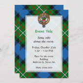 Clan Ferguson Wappen Einladung (Vorne/Hinten)