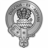 Clan Ferguson Wappen Sticker (Vorderseite)