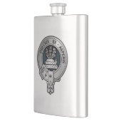 Clan Ferguson Wappen & Tartan Flask Flachmann (Links)