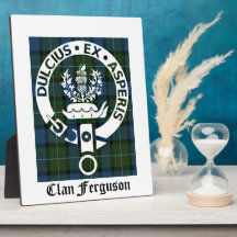 Clan Ferguson Wappen Tartan