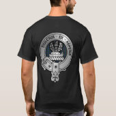 Clan Ferguson Wappen & Tartan T - Shirt (Rückseite)