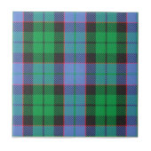 Clan Fergusson Tartan Fliese (Vorderseite)