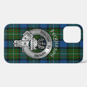 Clan Fergusson Wappen & Atholl Tartan Case-Mate iPhone Hülle (Rückseite (Horizontal))