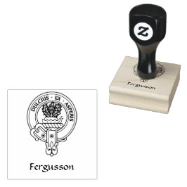 Clan Fergusson Wappen Rubber Briefmarke Gummistempel