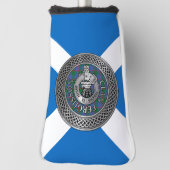 Clan Fergusson Wappen & Tartan Knot Golf Headcover (Rotieren 90)