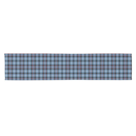 Clan Fitzgerald Tartan Pattern Irish Kariert Kurzer Tischläufer (Horizontal)