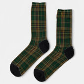 Clan Fitzsimmons Tartan Kariert Socks Socken (Linkes Detail)