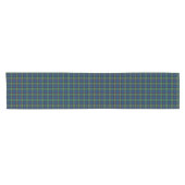 Clan Fletcher Royal Blue und Green Scottish Tartan Kurzer Tischläufer (Horizontal)