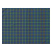 Clan Fletcher Royal Blue und Green Scottish Tartan Tischdecke (Vorderseite (Horizontal))