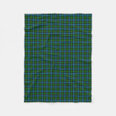Clan Fletcher Tartan Fleecedecke (Vorderseite)