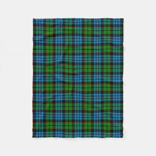 Clan Fletcher Tartan Kariert Fleecedecke (Vorderseite)