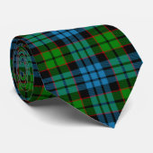 Clan Fletcher Tartan Kariert Krawatte (Gerollt)
