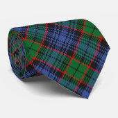 Clan Fletcher Tartan Krawatte (Gerollt)