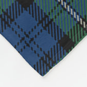 Clan Forbes Ancient Tartan Kariert Fleecedecke (Ecke)