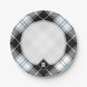 Clan Forbes Dress Tartan Pappteller (Vorderseite)