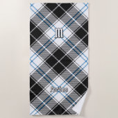 Clan Forbes Dress Tartan Strandtuch (Vorderseite)