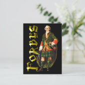 Clan Forbes Highland Dream Postkarte (Stehend Vorderseite)