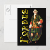Clan Forbes Highland Dream Postkarte (Vorne/Hinten)
