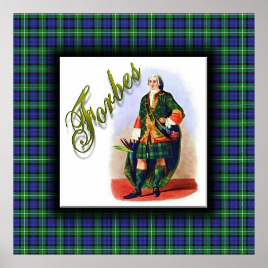 Clan Forbes Scottish Dream Poster (Vorne)
