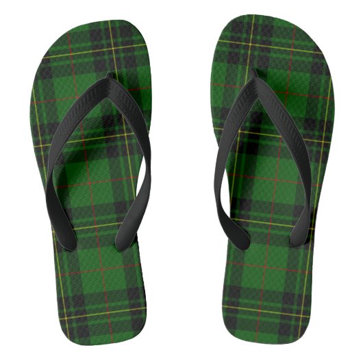 Clan Forbes Tartan Badesandalen (Fußbett)