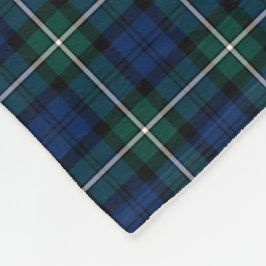 Clan Forbes Tartan Blue und Green Scott Kariert Fleecedecke