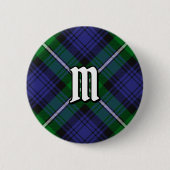 Clan Forbes Tartan Button (Vorderseite)