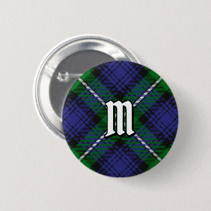 Clan Forbes Tartan Button