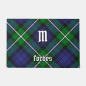 Clan Forbes Tartan Fußmatte (Vorderseite)