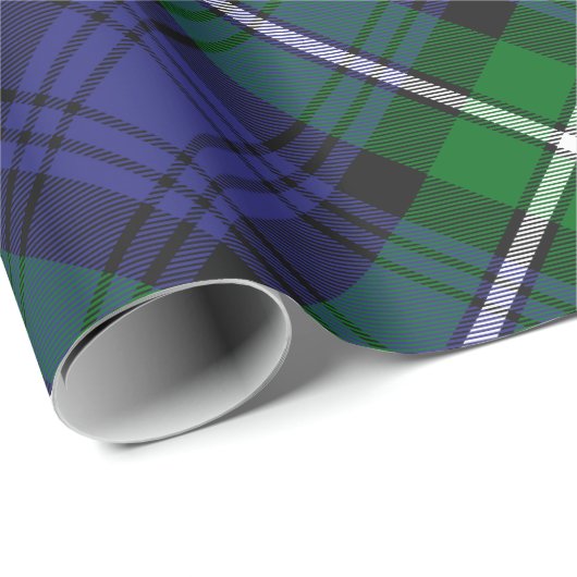 Clan Forbes Tartan Geschenkpapier (Rolleneckpunkt)