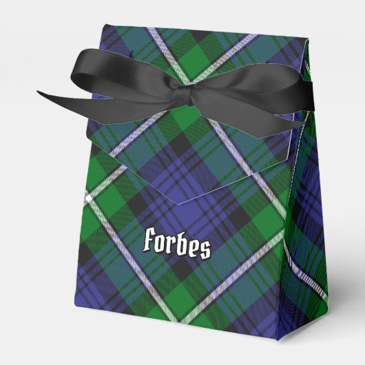 Clan Forbes Tartan Geschenkschachtel (Vorderseite)