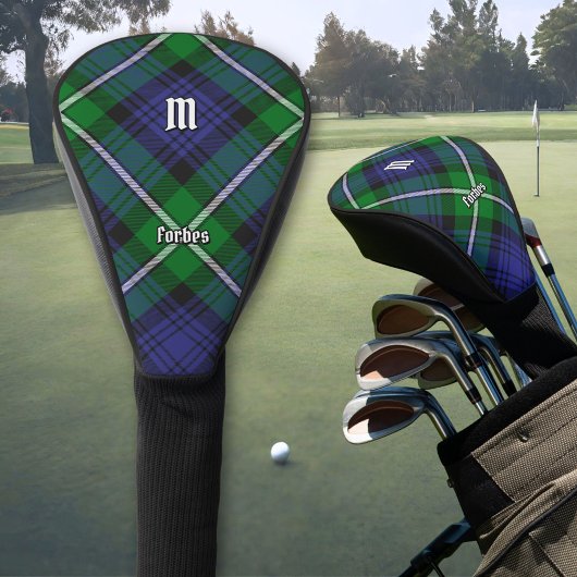 Clan Forbes Tartan Golf Headcover