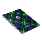 Clan Forbes Tartan Notizblock (Rechte Seite)