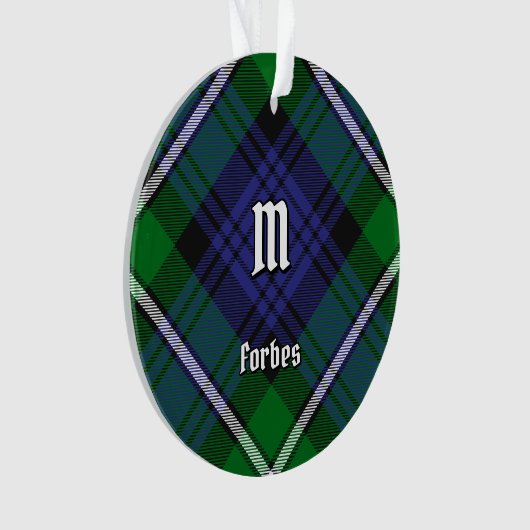 Clan Forbes Tartan Ornament (Vorderseite)