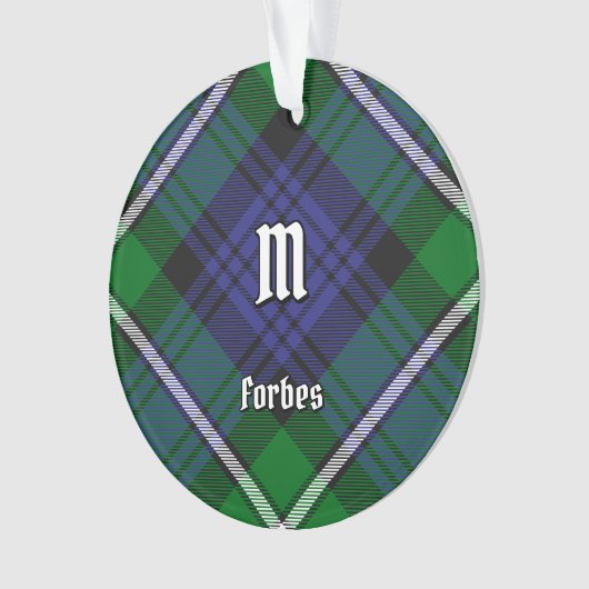 Clan Forbes Tartan Ornament (Vorderseite)