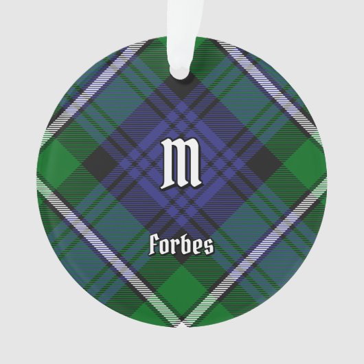 Clan Forbes Tartan Ornament (Vorderseite)