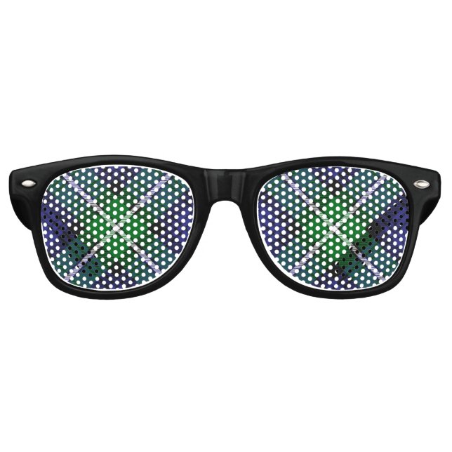 Clan Forbes Tartan Partybrille (Vorderseite)