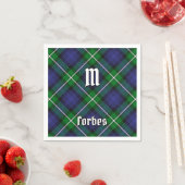 Clan Forbes Tartan Serviette (Beispiel)